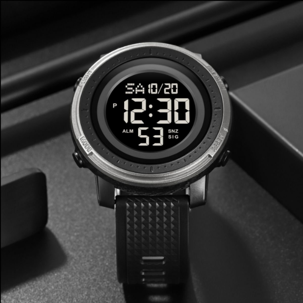 Relógio Masculino Skmei Digital 2215 Preto Preto 3