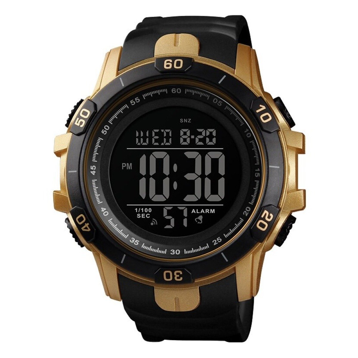 Relógio Masculino Skmei Digital 1475 Preto e Dourado