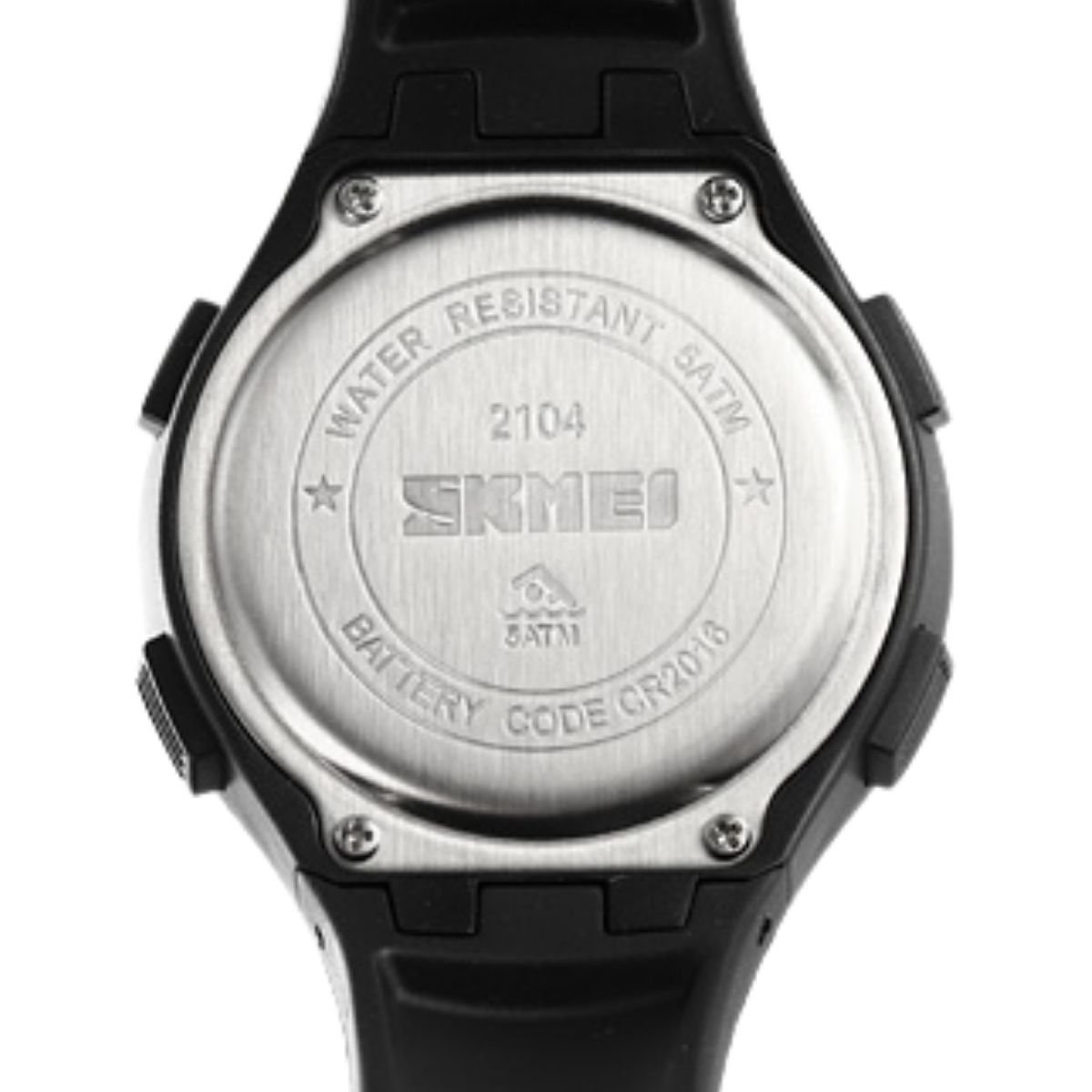 Relógio Unissex Skmei Digital 2104 Preto Preto 7