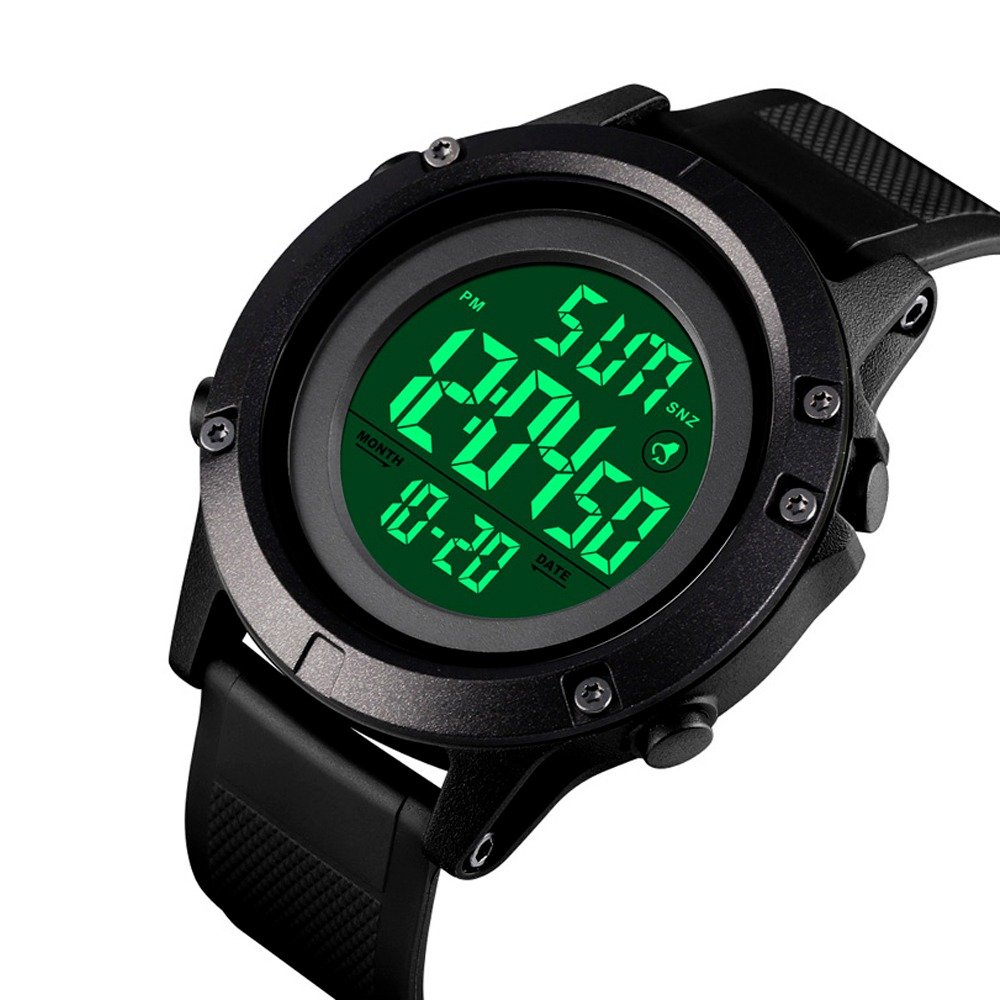 Relógio Masculino Relógio Skmei Digital 1508 Preto Preto 2