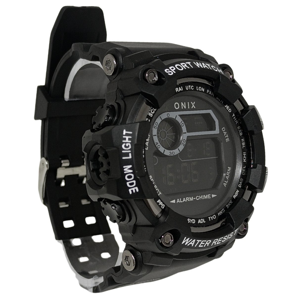 Relógio Masculino Onix Digital IT-1307H?0187? Preto Preto 3