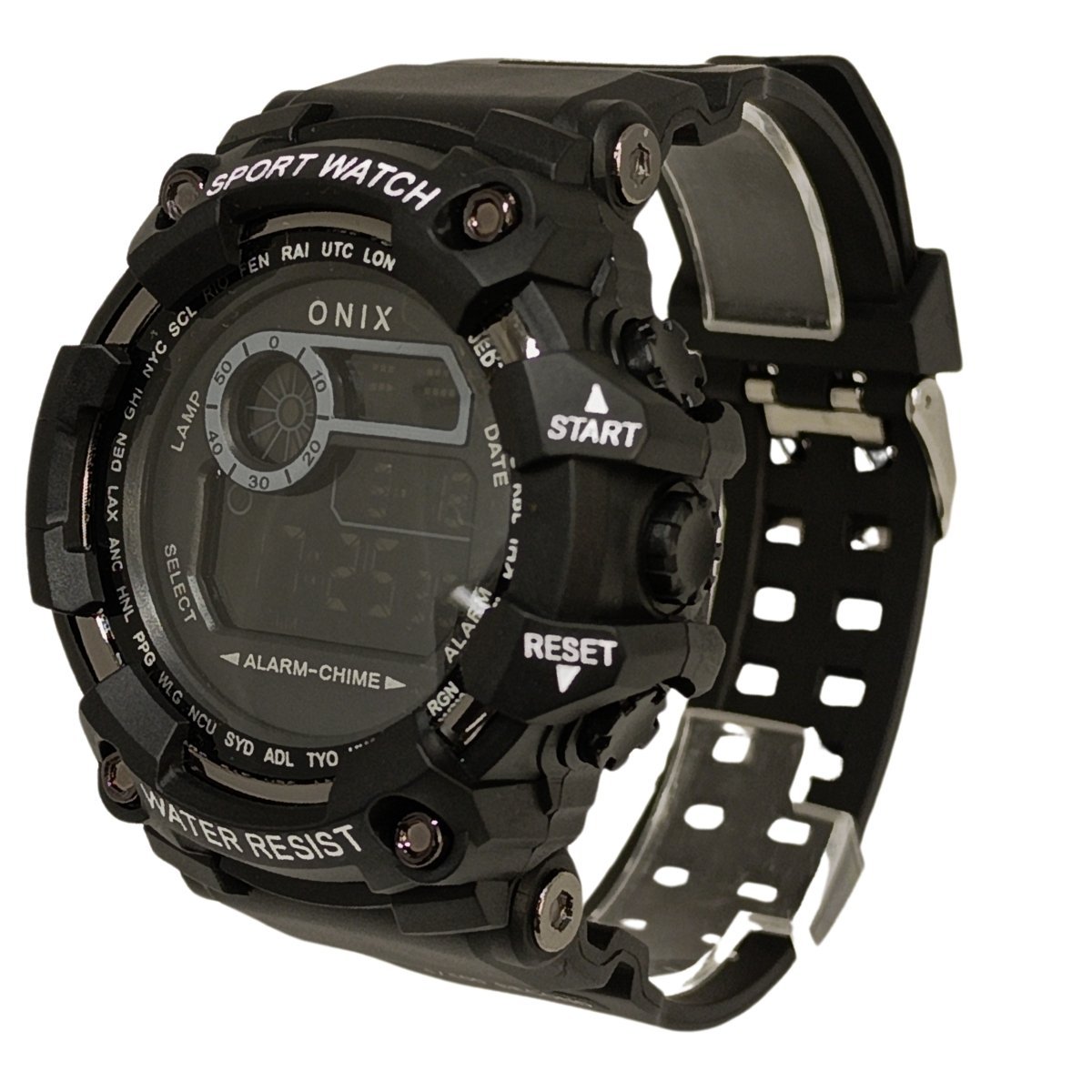 Relógio Masculino Onix Digital IT-1307H?0187? Preto Preto 4