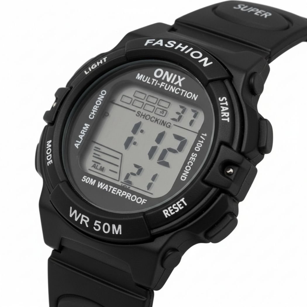 Relógio Menino Onix Digital IT-619 (0101) Preto Preto 2