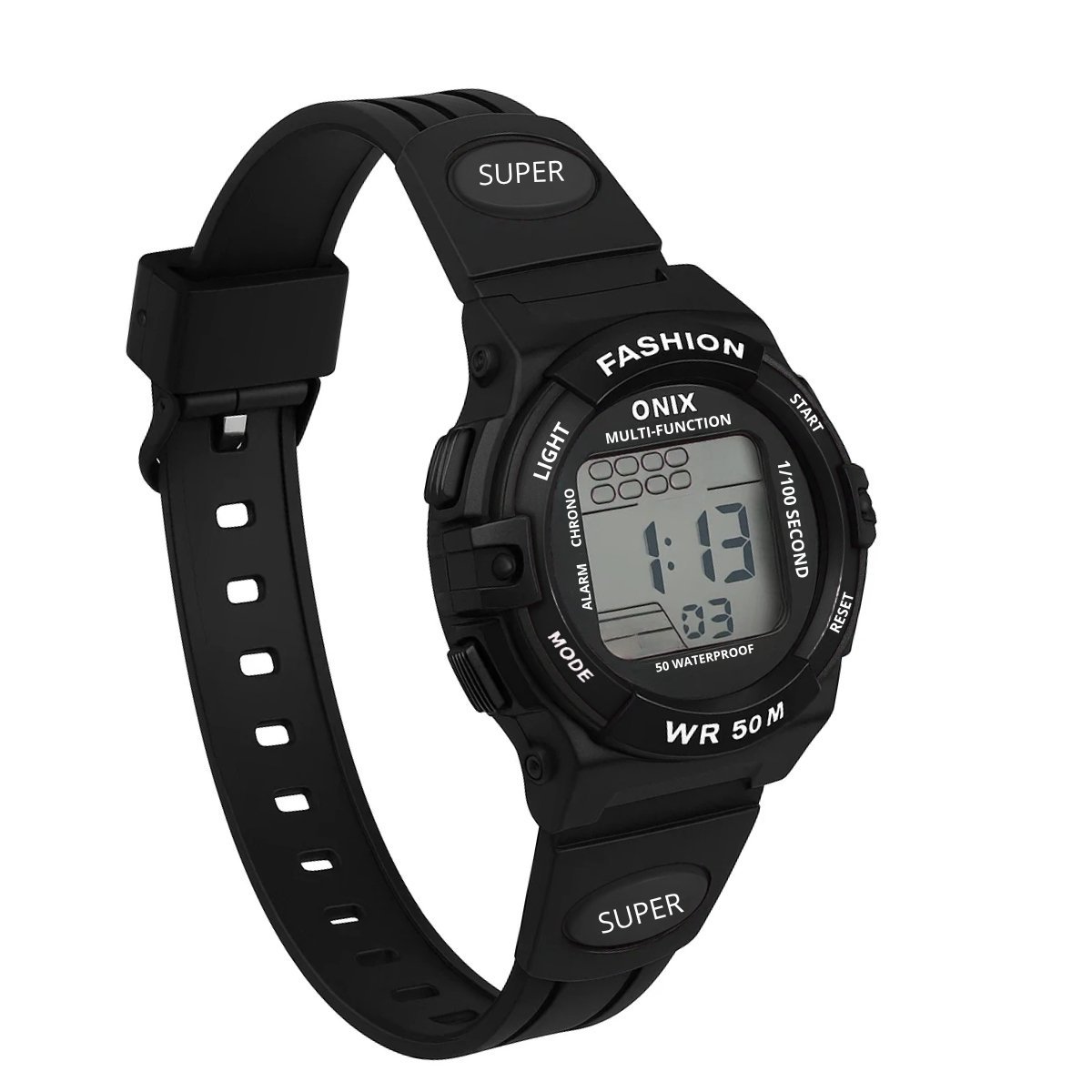 Relógio Menino Onix Digital IT-619 (0101) Preto Preto 4