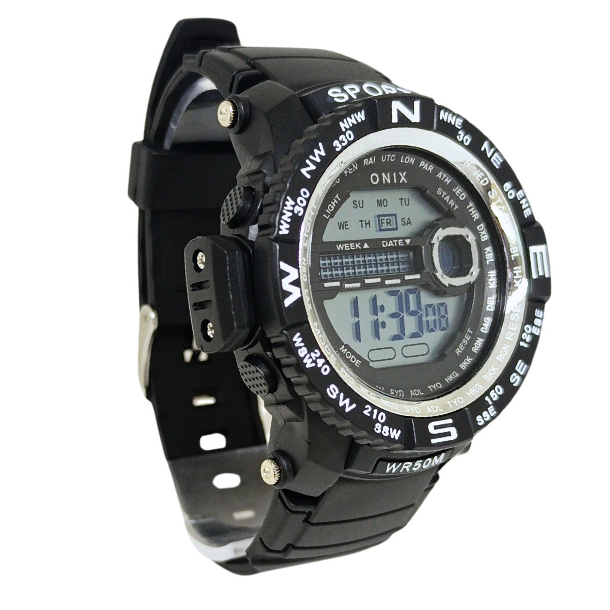 Relógio Masculino Onix Digital IT-889?0101? Preto Preto 3
