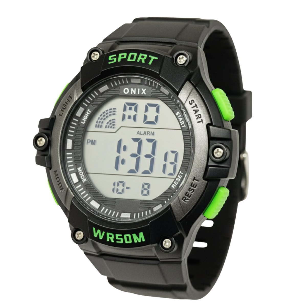 Relógio Masculino Onix Digital IT-383?0162? Preto e Verde