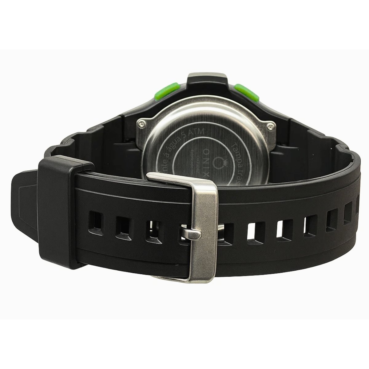 Relógio Masculino Onix Digital IT-383?0162? Preto e Verde Preto 5