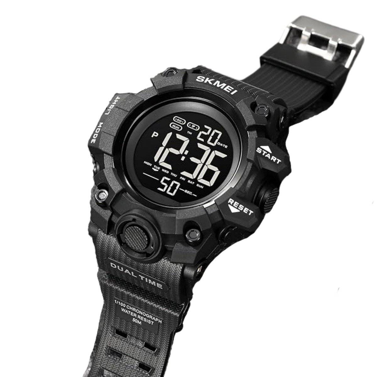 Relógio Masculino Skmei Digital 2140 Preto Preto 3