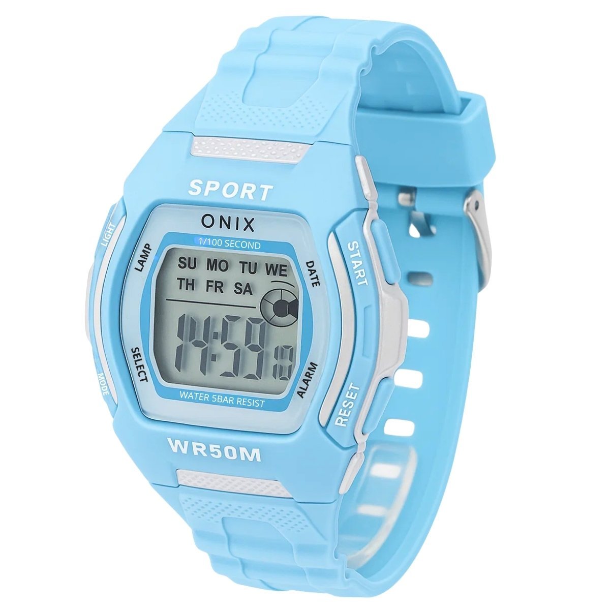 Relógio Feminino Onix Digital IT-697 (9858) Azul Azul 4