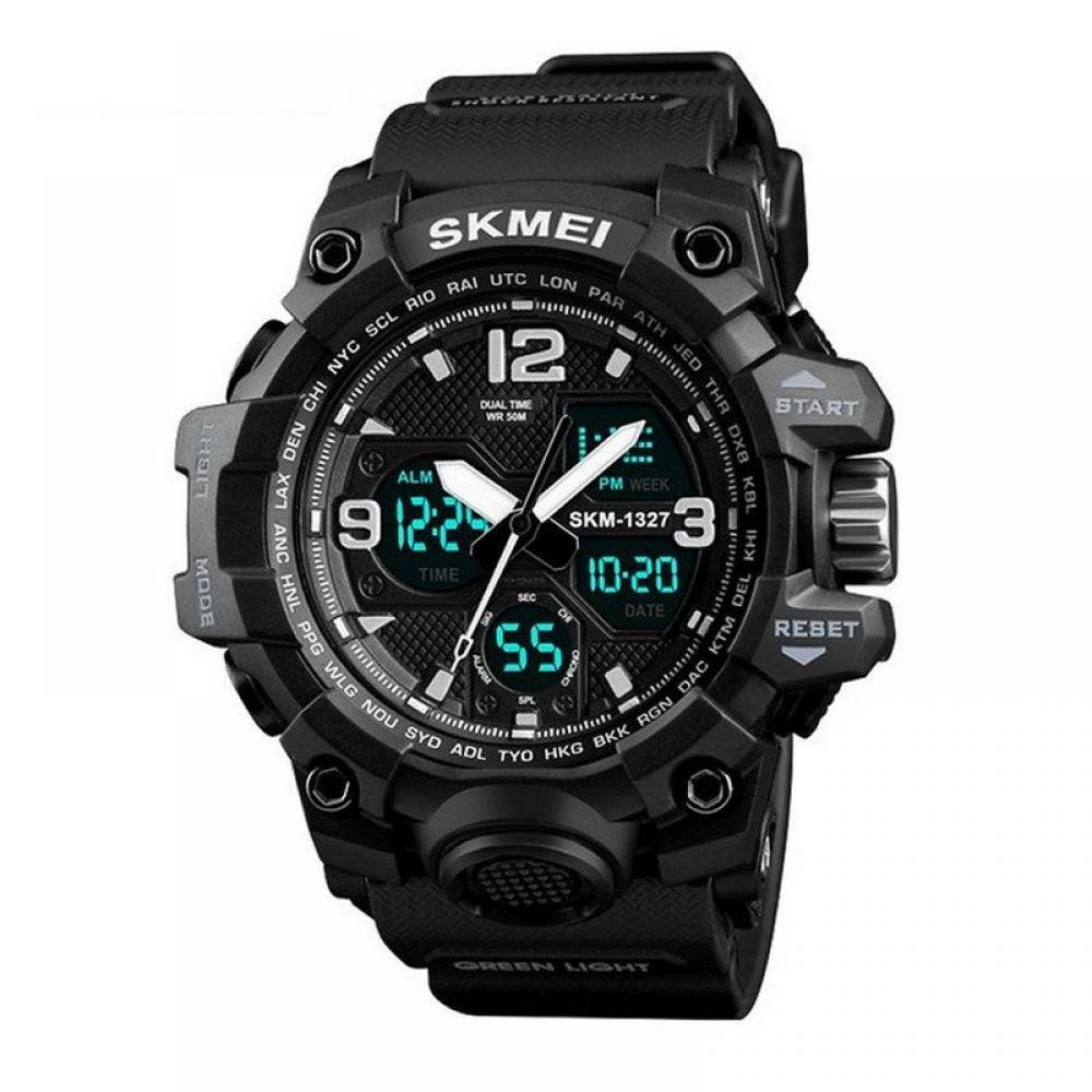 Relógio Masculino Skmei AnaDigi 1327 Preto