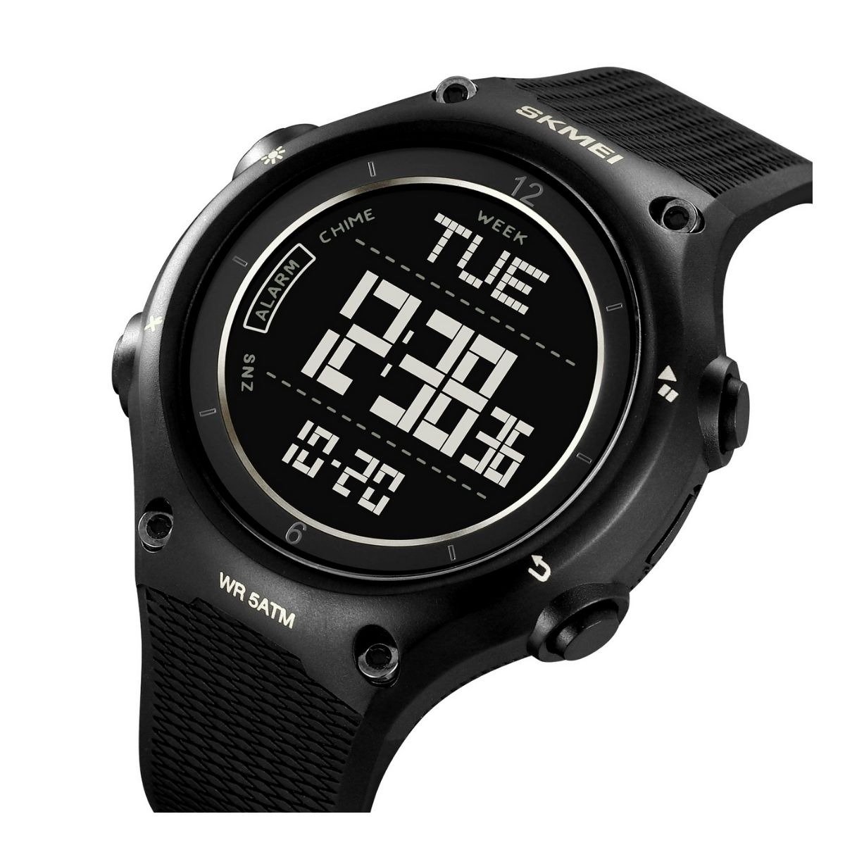 Relógio Masculino Skmei Digital 2161 Preto Preto 2