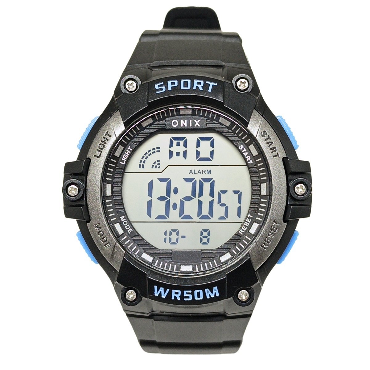 Relógio Masculino Onix Digital IT-383?0153? Preto e Azul Preto 3