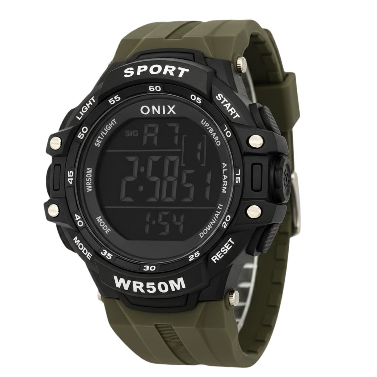 Relógio Masculino Onix Digital IT-373H Preto e Cinza