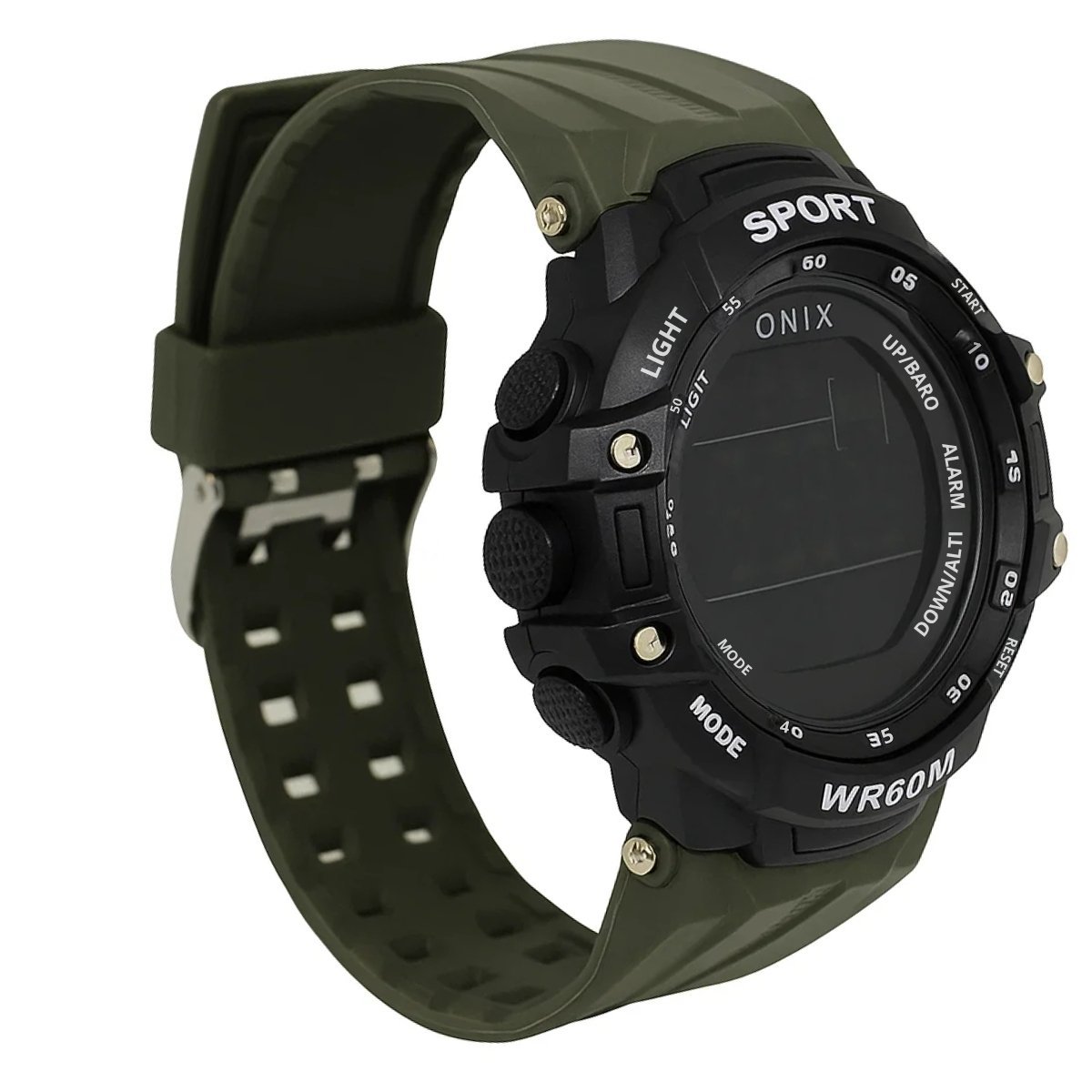 Relógio Masculino Onix Digital IT-373H Preto e Cinza Preto 4