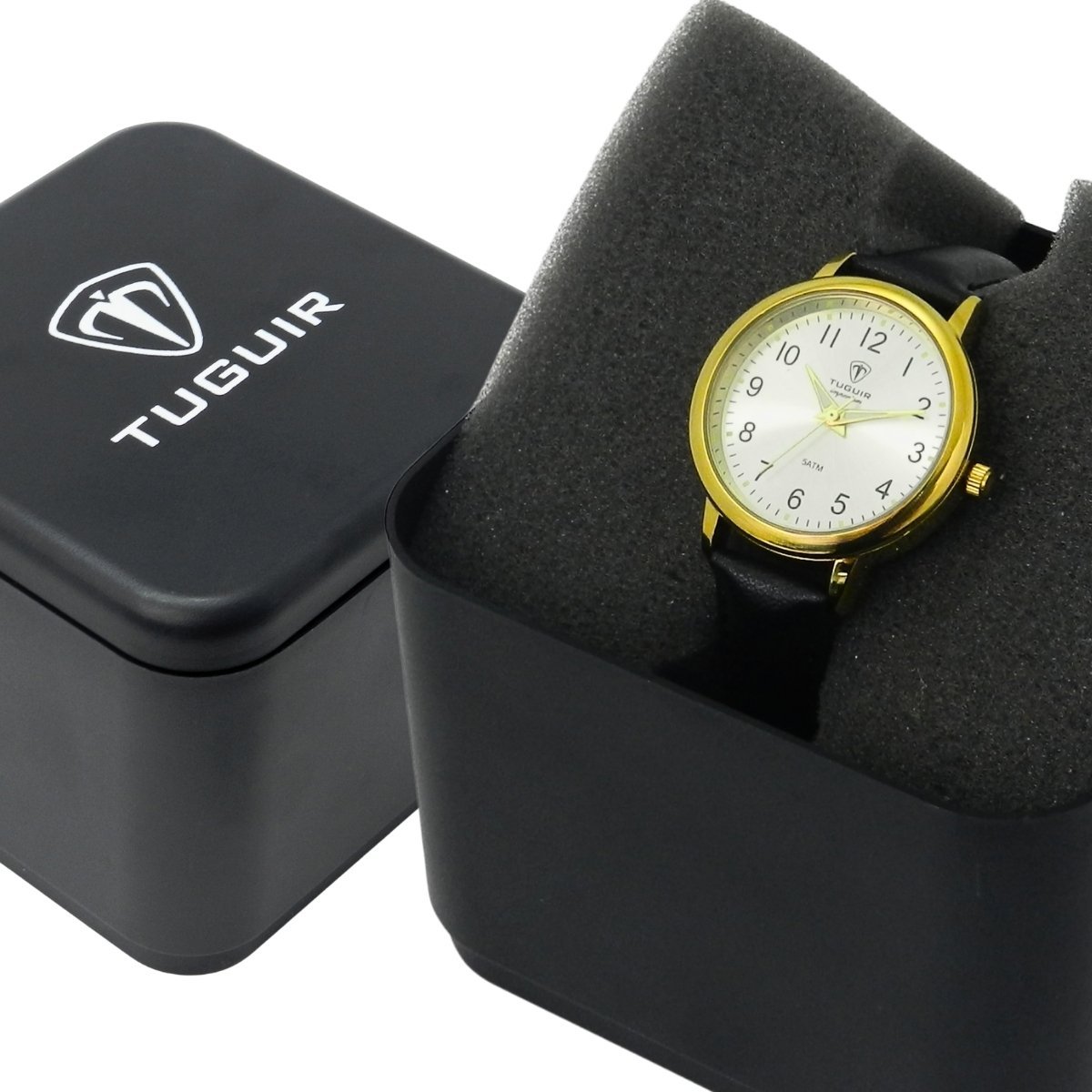 Relógio Feminino Tuguir Analógico Imperium TG30492 Dourado e Prata e Preto Dourado 2