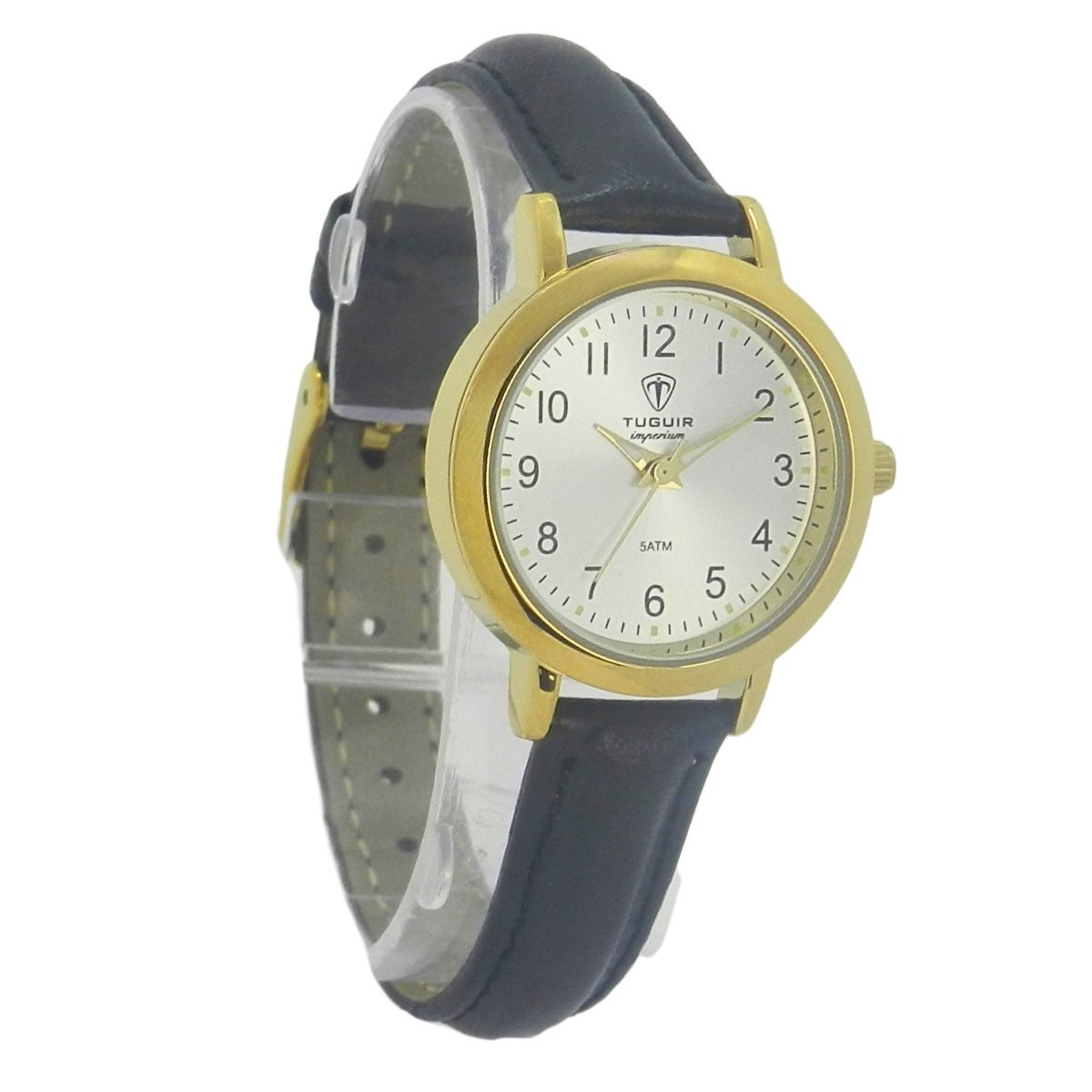Relógio Feminino Tuguir Analógico Imperium TG30492 Dourado e Prata e Preto Dourado 3