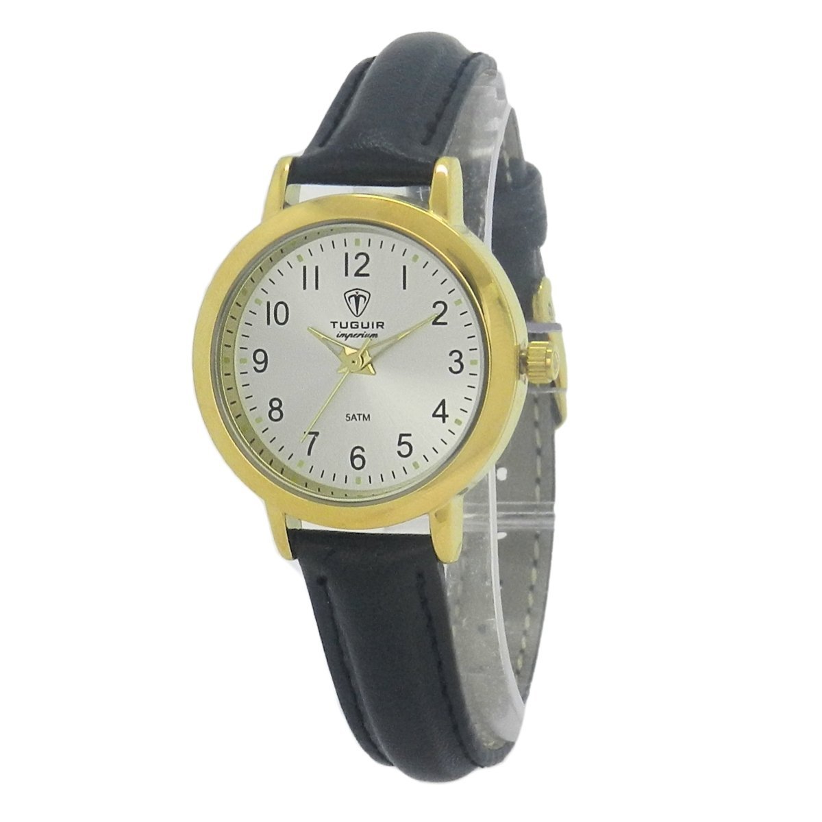 Relógio Feminino Tuguir Analógico Imperium TG30492 Dourado e Prata e Preto Dourado 4