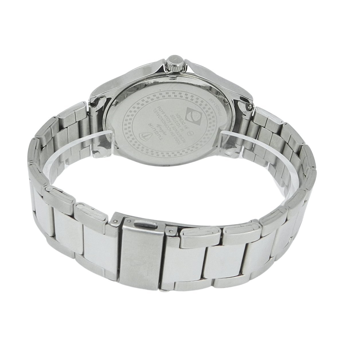 Relógio Masculino de Aço Tuguir Analógico Infinity TGI37220 Prata e Verde (DCRE: 2026/08233-7) Prata 6