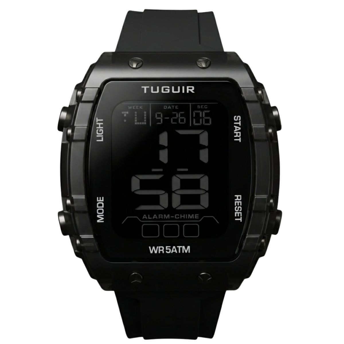Relógio Masculino Tuguir Digital TG30449 Preto (DCRE: 2025/11114-7)