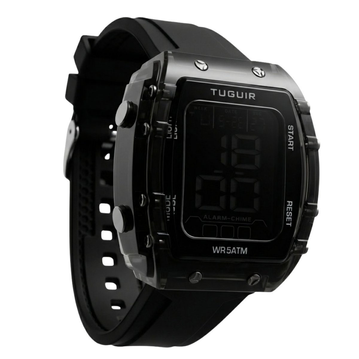 Relógio Masculino Tuguir Digital TG30449 Preto (DCRE: 2025/11114-7) Preto 2