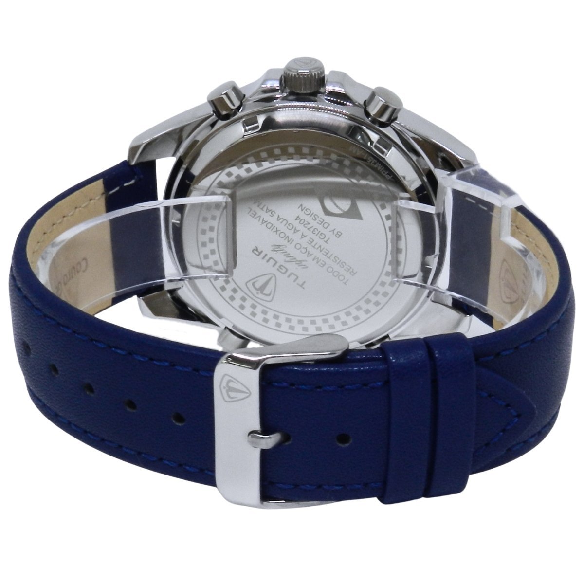 Relógio Masculino de Aço Tuguir AnaDigi Infinity GCS-1274 Prata (DCRE: 2024/14985-0) Prata 8