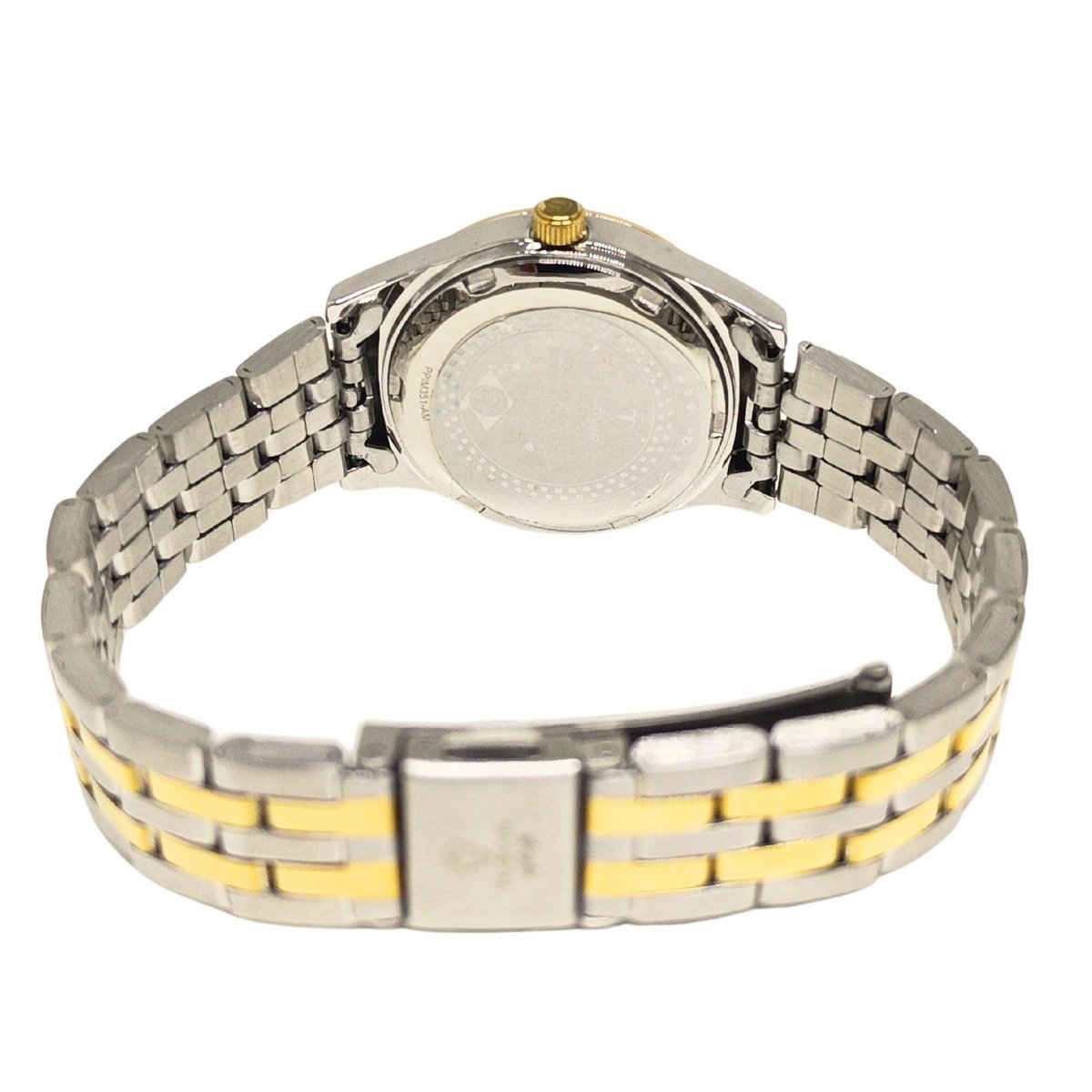 Relógio Feminino de Aço Tuguir Analógico Infinity 2462H Prata e Azul (DCRE: 2024/14953-1) Dourado 5