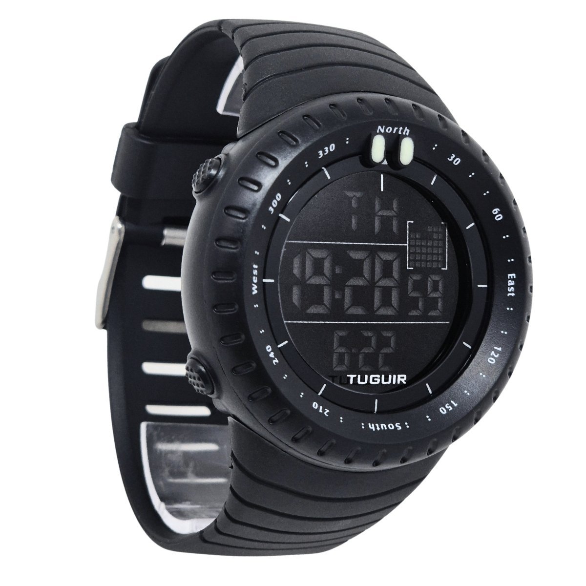 Relógio Masculino Tuguir Digital TG30456 Preto (DCRE: 2025/11114-7) Preto 2
