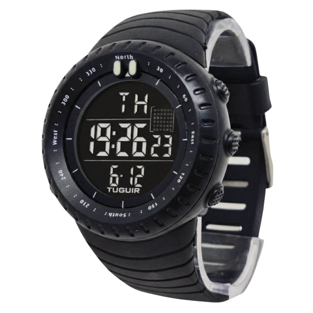 Relógio Masculino Tuguir Digital TG30456 Preto (DCRE: 2025/11114-7) Preto 3