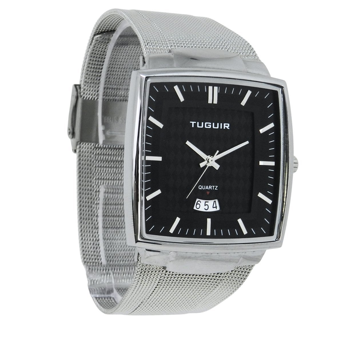 Relógio Masculino Tuguir Analógico TG30334 Prata e Preto (DCRE: 2024/34302-8) Prata/Preto 2