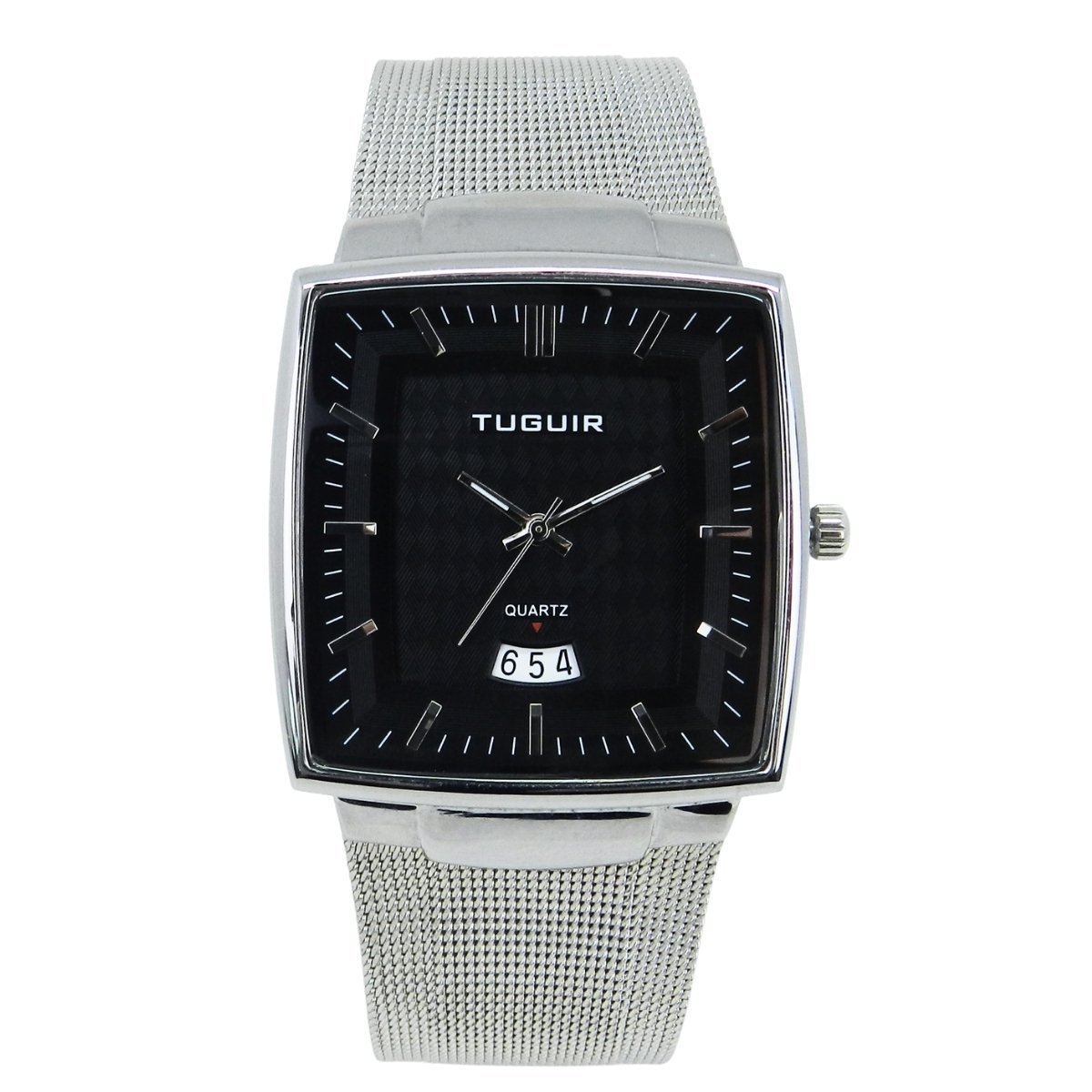 Relógio Masculino Tuguir Analógico TG30334 Prata e Preto (DCRE: 2024/34302-8) Prata/Preto 4