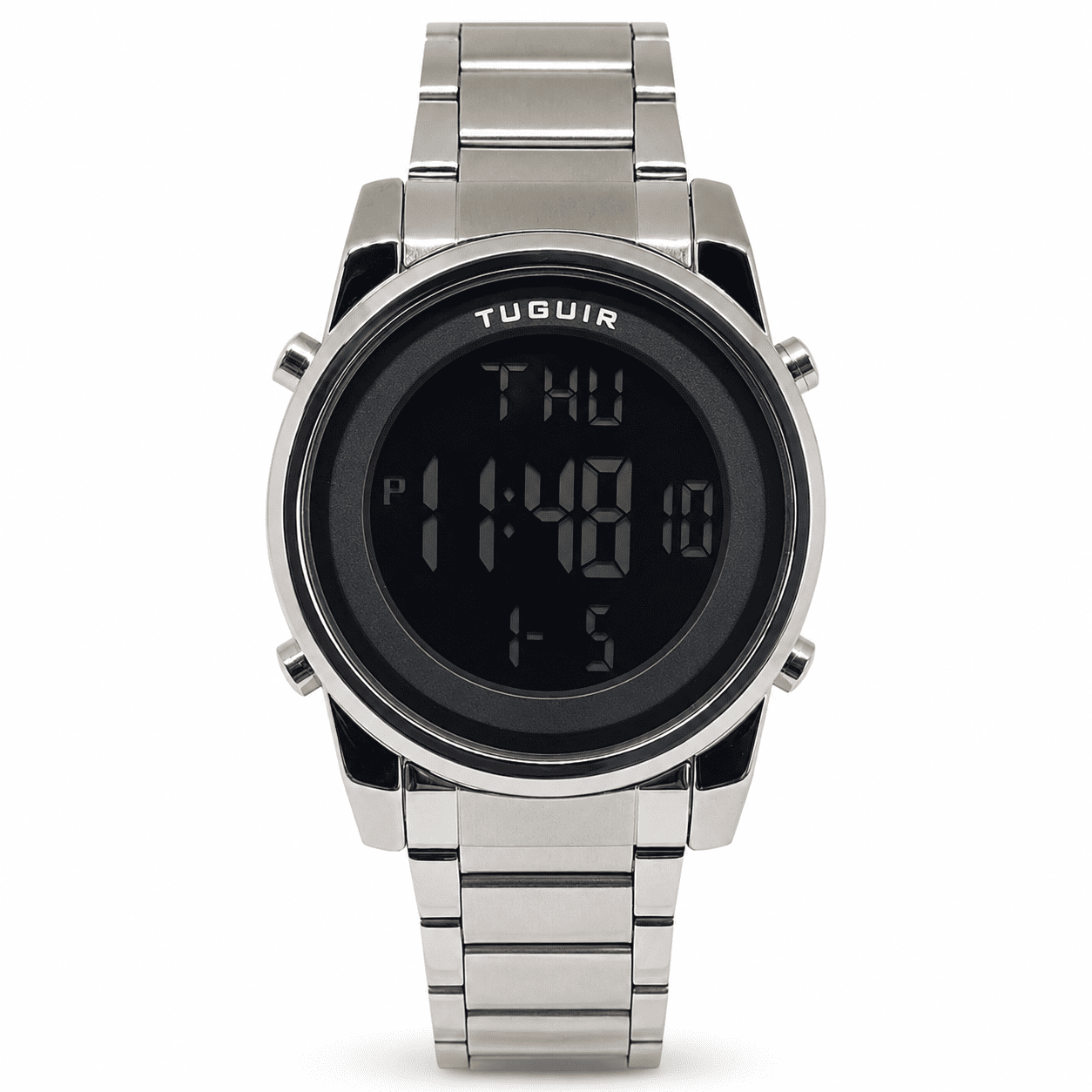 Relógio Masculino Tuguir Digital TG30326 Prata (DCRE: 2024/33231-0)
