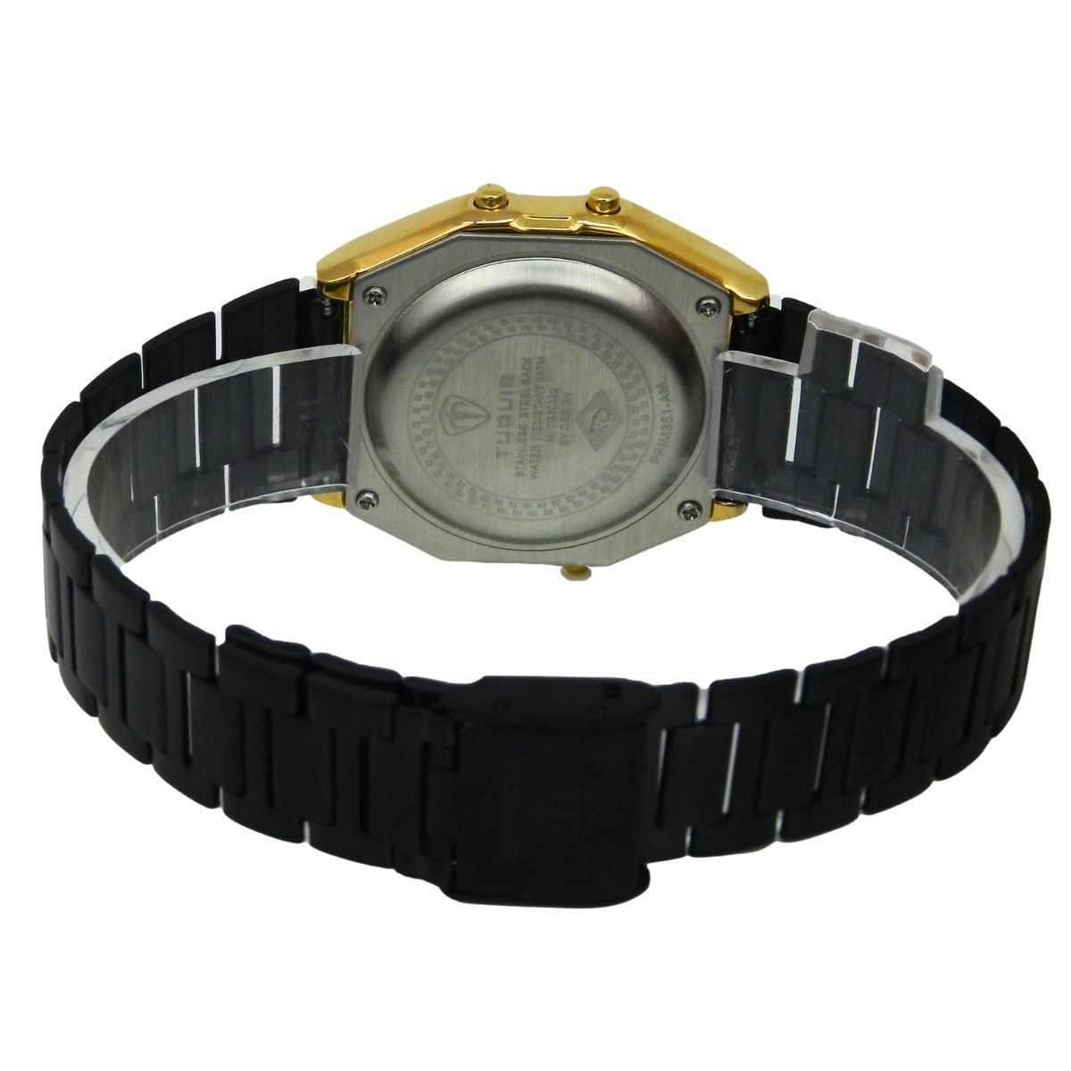 Relógio Unissex Tuguir Digital TG30320 Preto e Dourado (DCRE: 2024/32398-1) Dourado/Preto 8