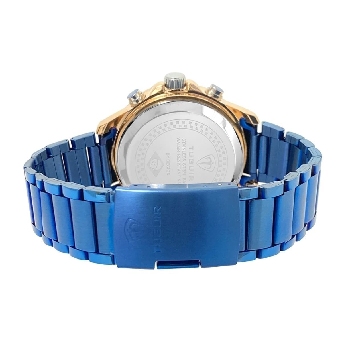 Relógio Masculino Tuguir AnaDigi TG1161 Azul e Rosê (DCRE: 2023/27860-5) Azul 4