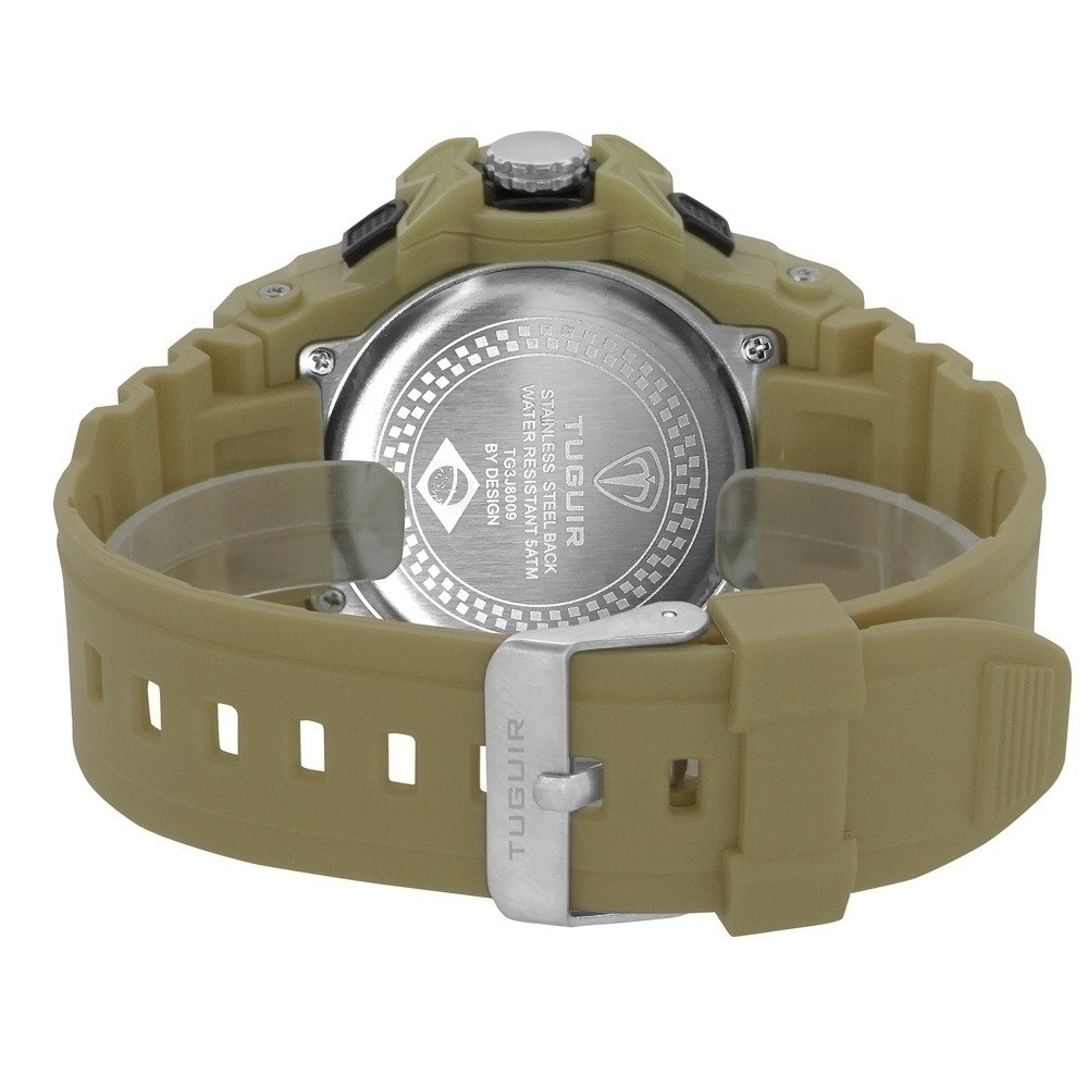Relógio Masculino Tuguir AnaDigi TG3J8009 Verde e Preto (DCRE: 2022/34880-4) Verde 3