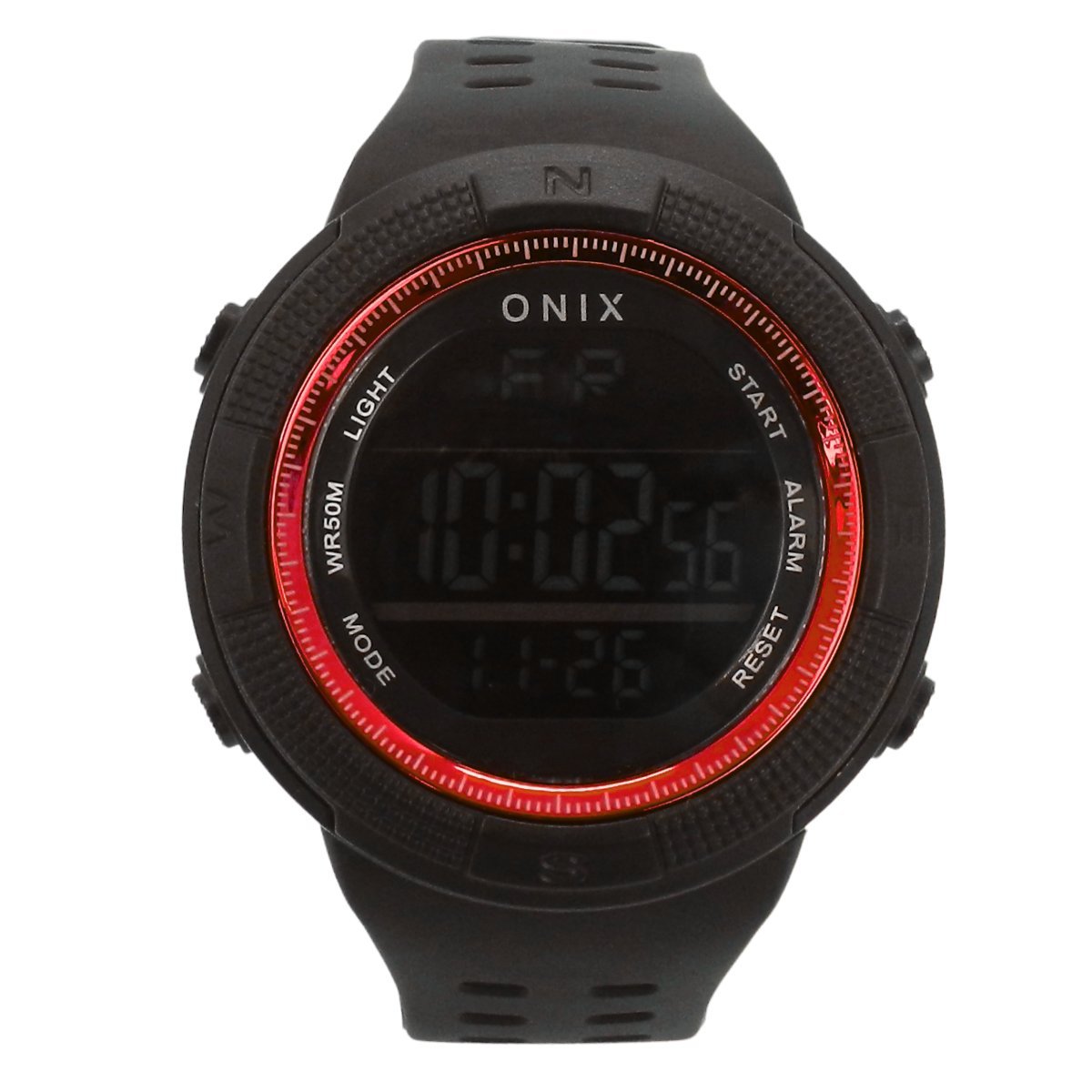 Relógio Masculino Onix Digital IT-396H?0183? Preto e Vermelho (DCRE: 2024/41360-3)