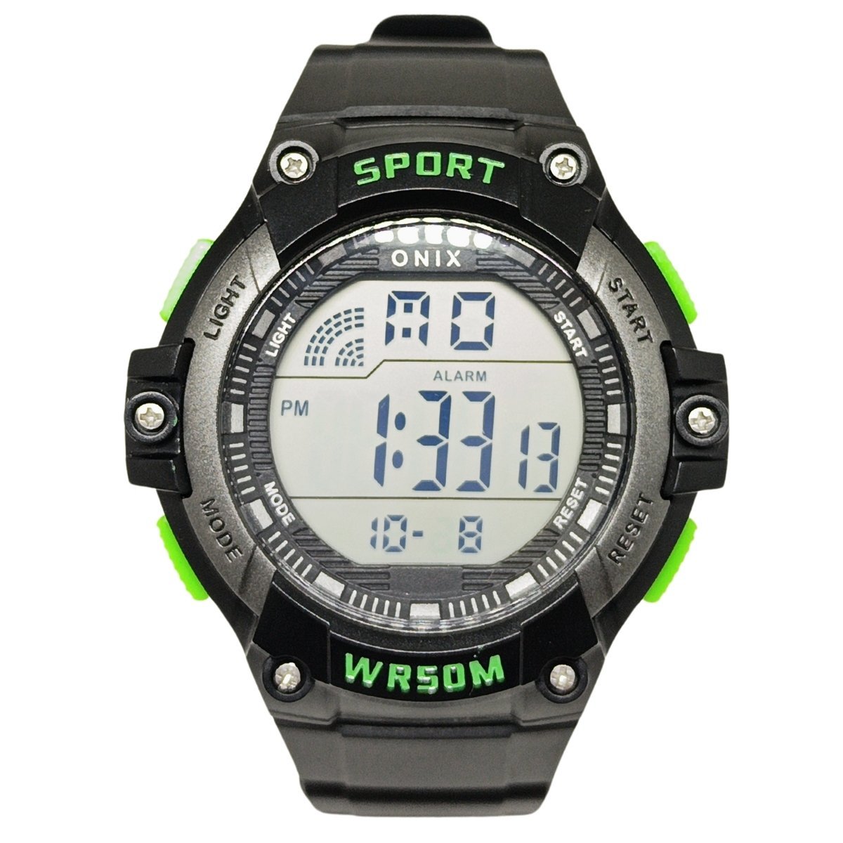 Relógio Masculino Onix Digital IT-383?0162? Preto e Verde (DCRE: 2024/41360-3) Preto 3