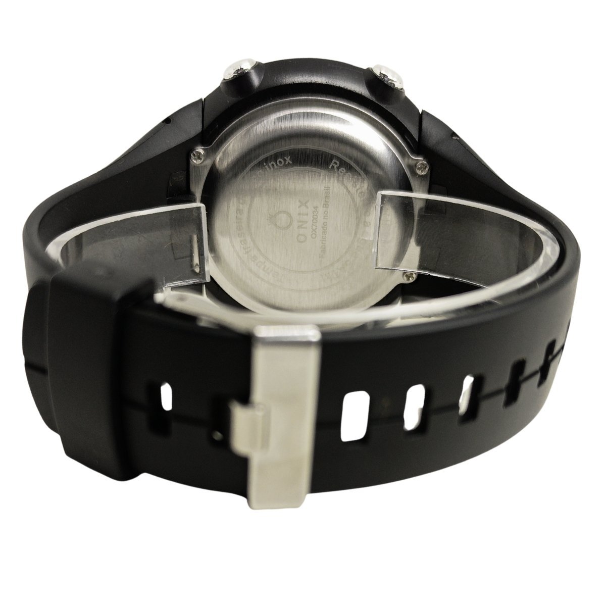 Relógio Masculino Onix Digital IT-8982?0186? Preto e Azul (DCRE: 2024/41360-3) Preto/Azul 6