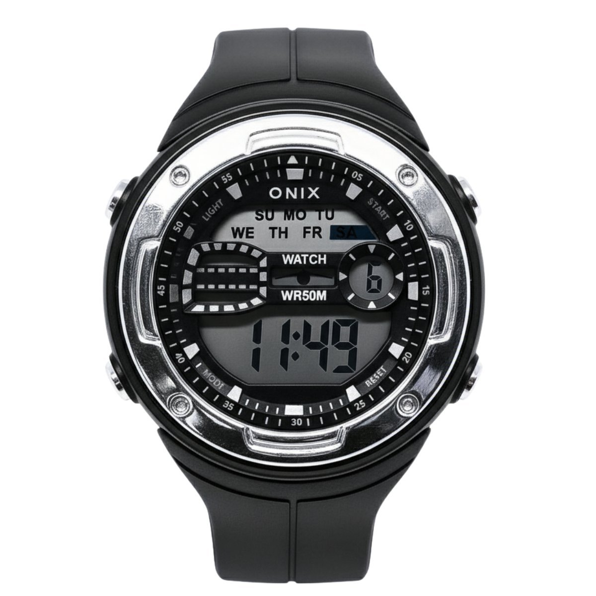 Relógio Masculino Onix Digital IT-898 Preto e Prata (DCRE: 2024/41360-3)