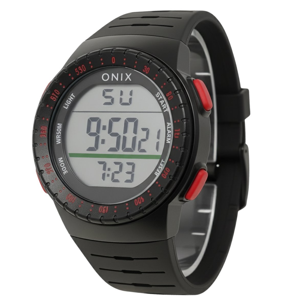 Relógio Masculino Onix Digital IT-361 Preto e Vermelho (DCRE: 2024/41360-3)