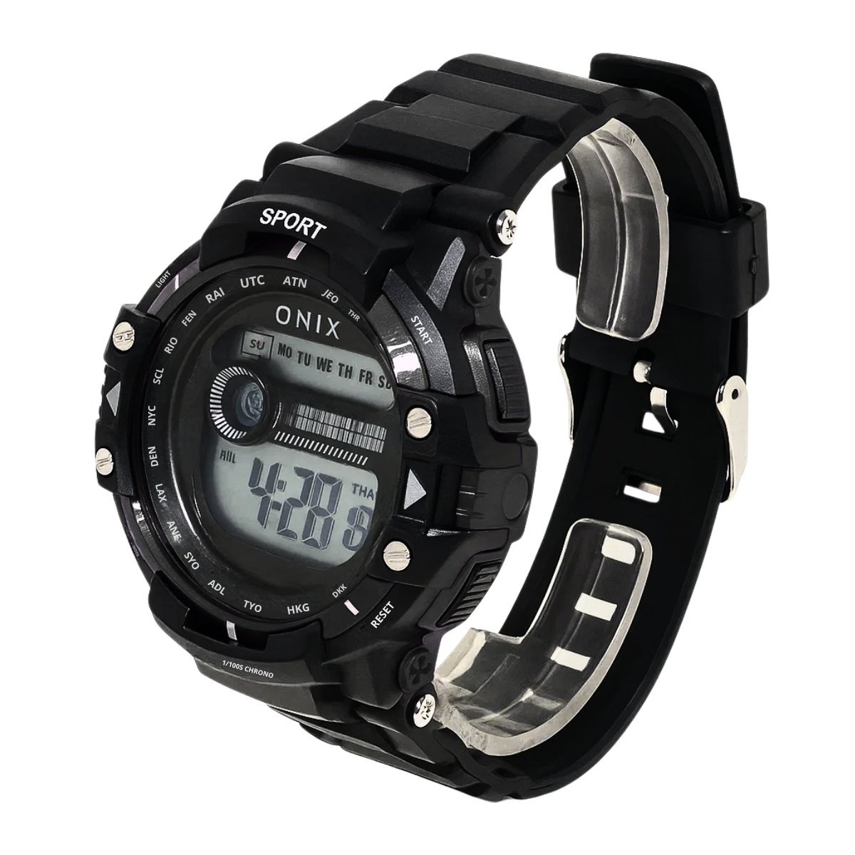 Relógio Masculino Onix Digital IT-840?0101? Preto (DCRE: 2024/41360-3) Preto 5