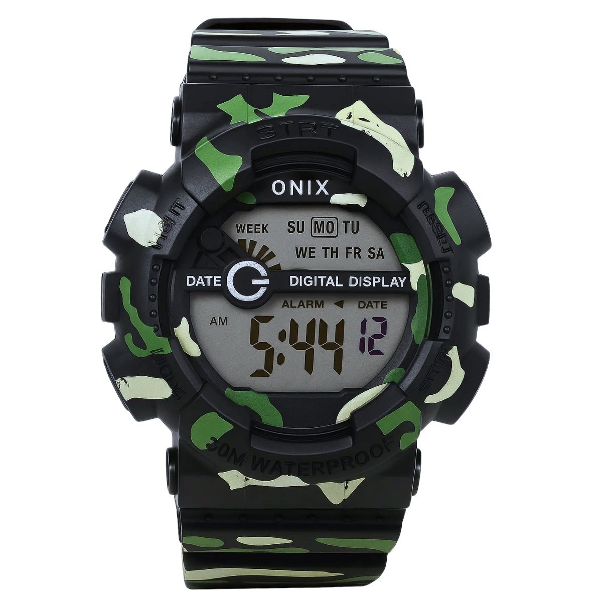 Relógio Masculino Onix Digital IT-855C Camuflado (DCRE: 2024/41360-3) Verde Militar 5