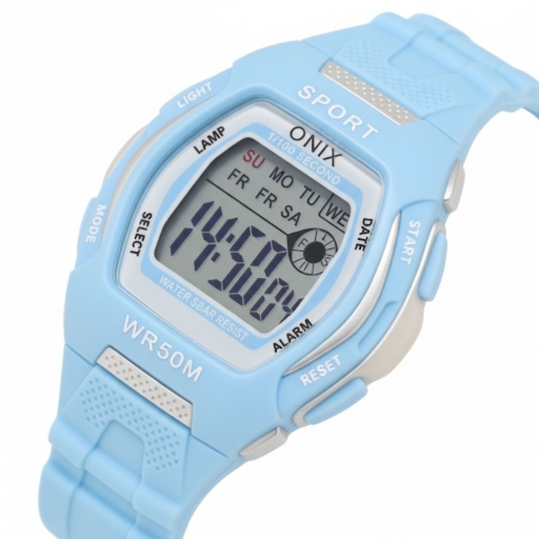 Relógio Feminino Onix Digital IT-697 (9858) Azul (DCRE: 2024/41359-0)