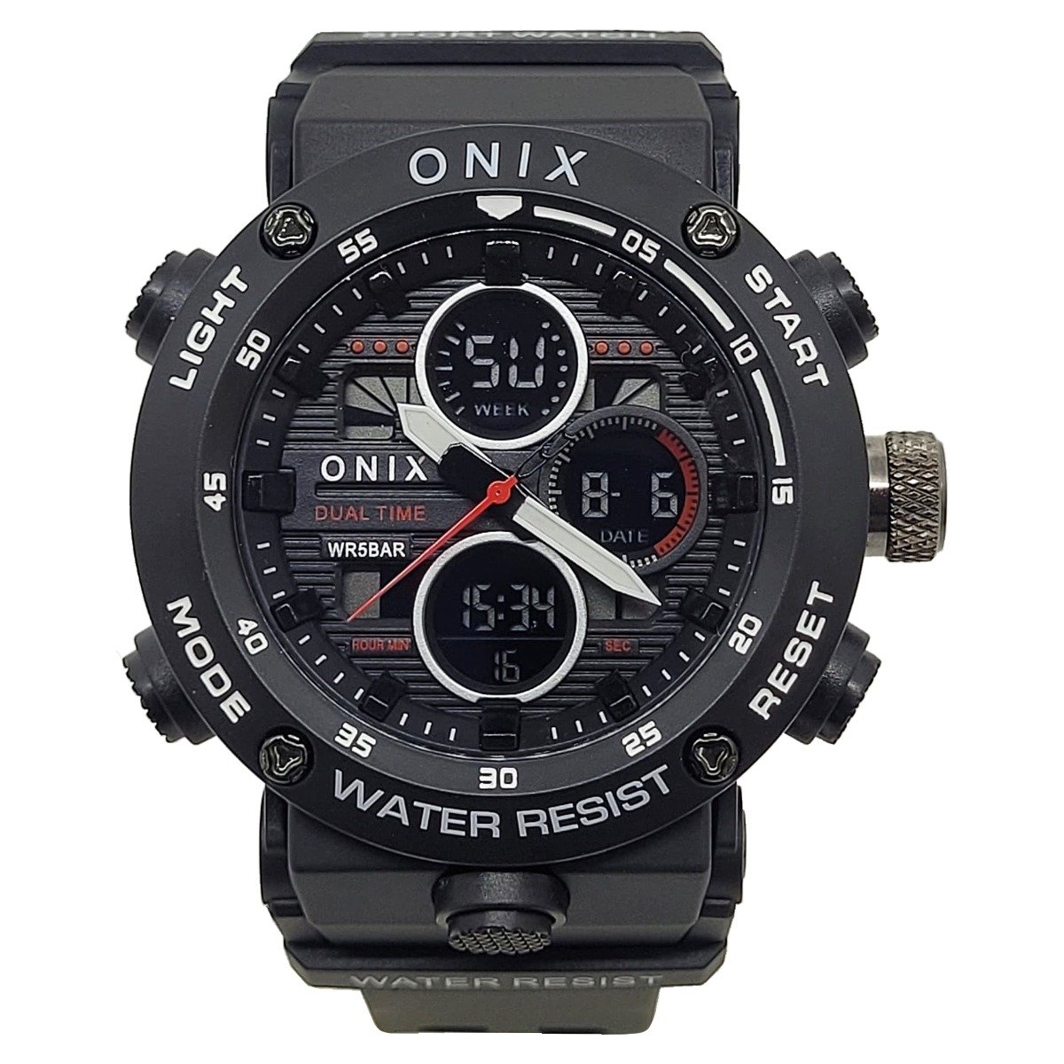 Relógio Masculino Onix AnaDigi OX116 Preto (DCRE: 2024/41358-1)