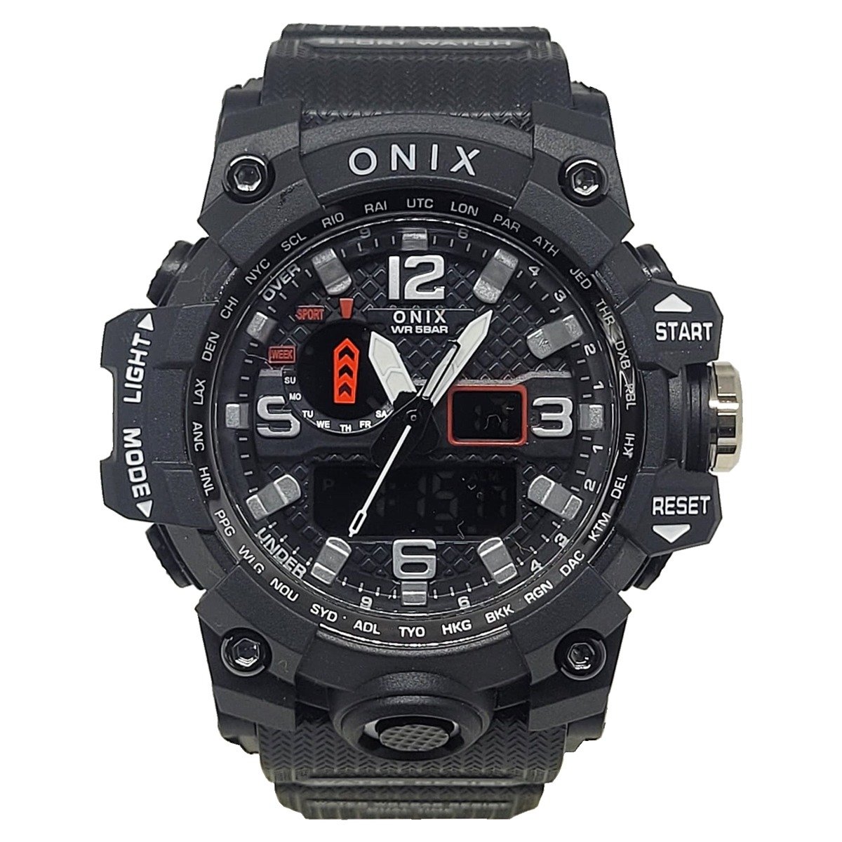 Relógio Masculino Onix AnaDigi OX121 Preto (DCRE: 2024/41360-3)