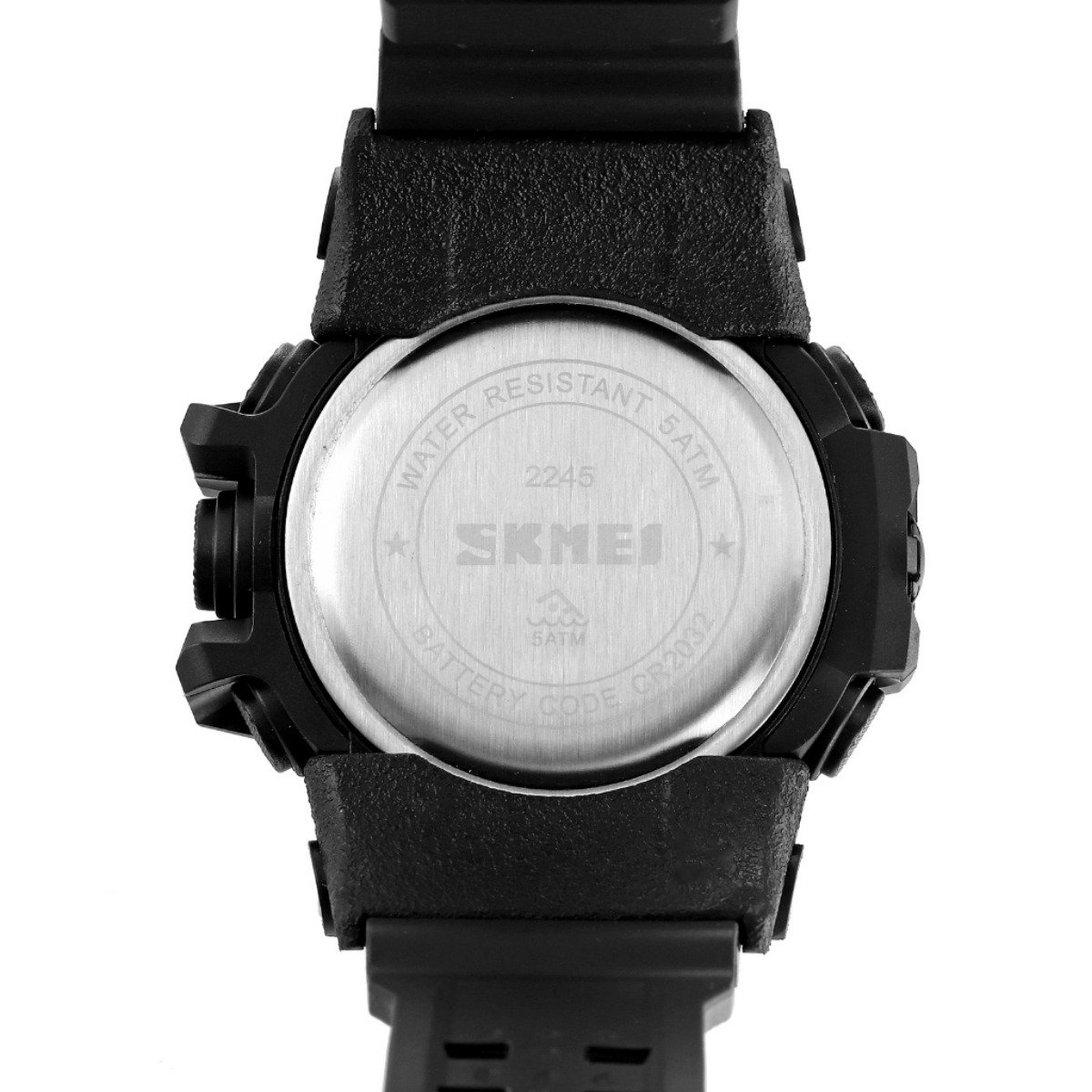 Relógio Masculino Skmei Digital 2245 Preto e Laranja (DCRE: 2022/10114-0) Preto/Laranja 3