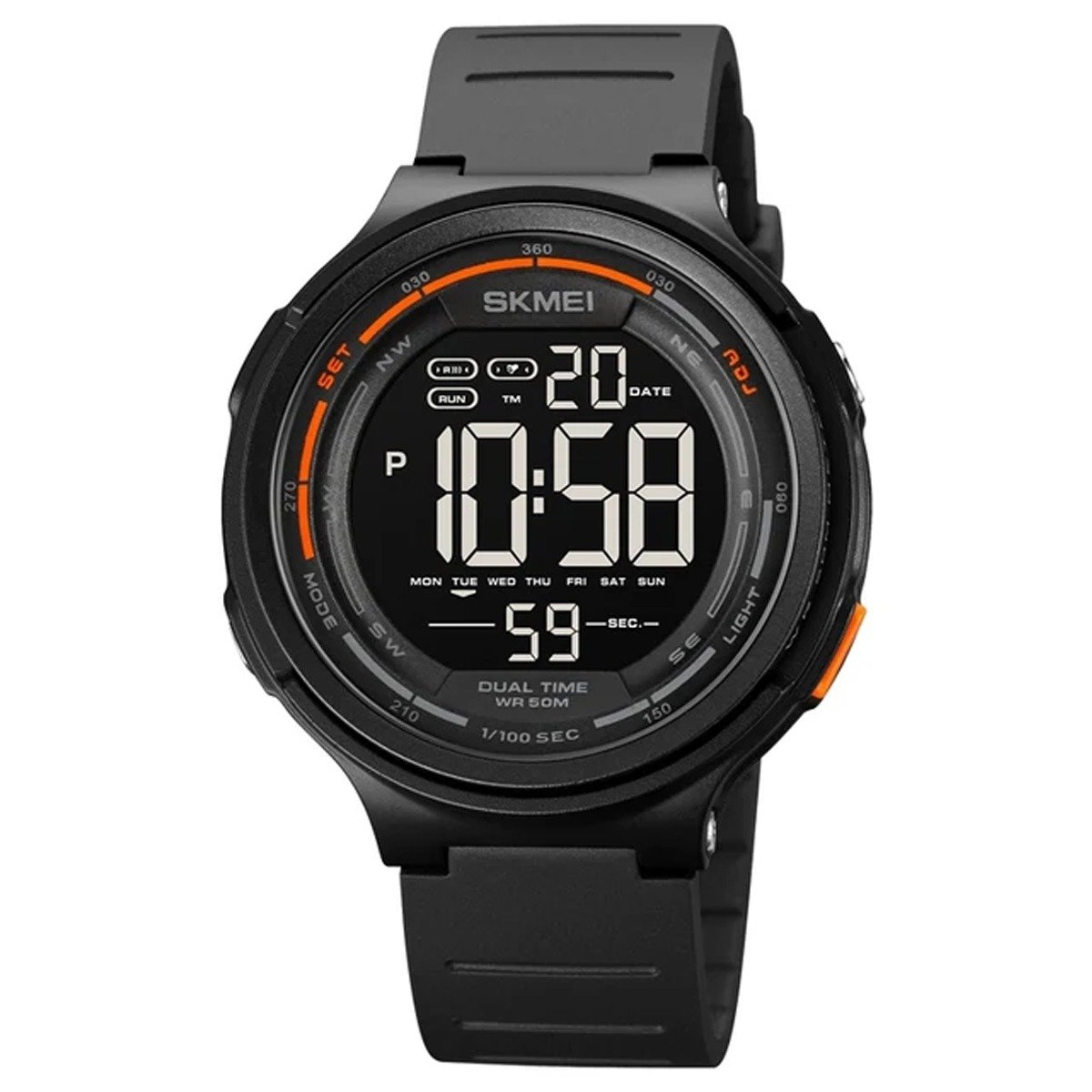 Relógio Masculino Skmei Digital 1841 Preto (DCRE: 2024/31656-0) Preto 3