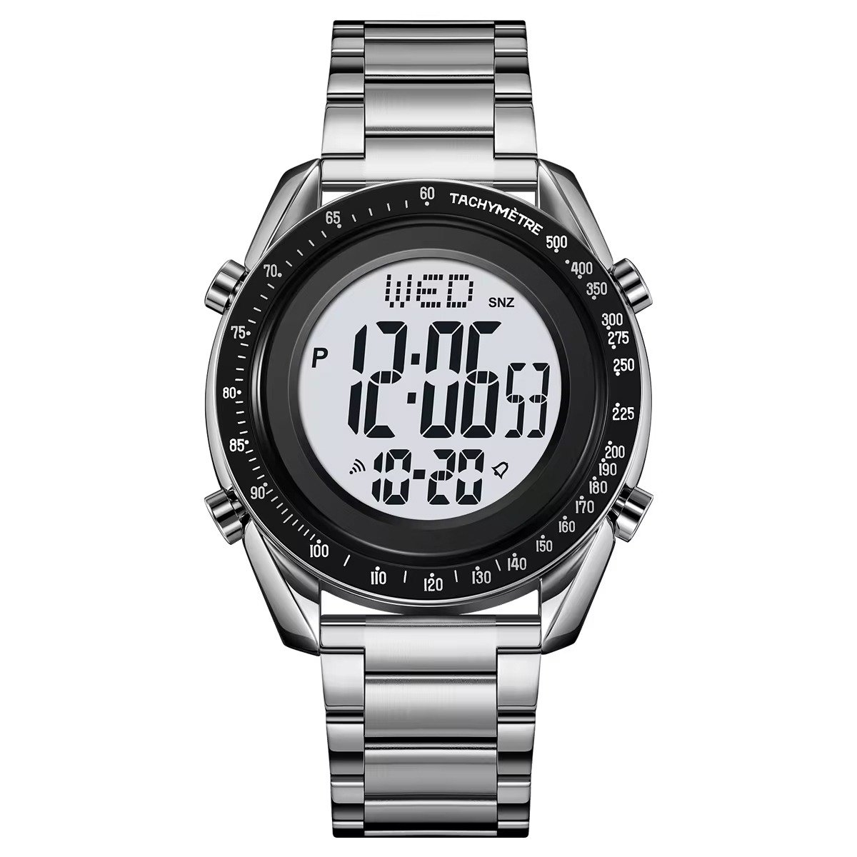 Relógio Masculino Skmei Digital 2145 Prata (DCRE: 2024/10936-0 )