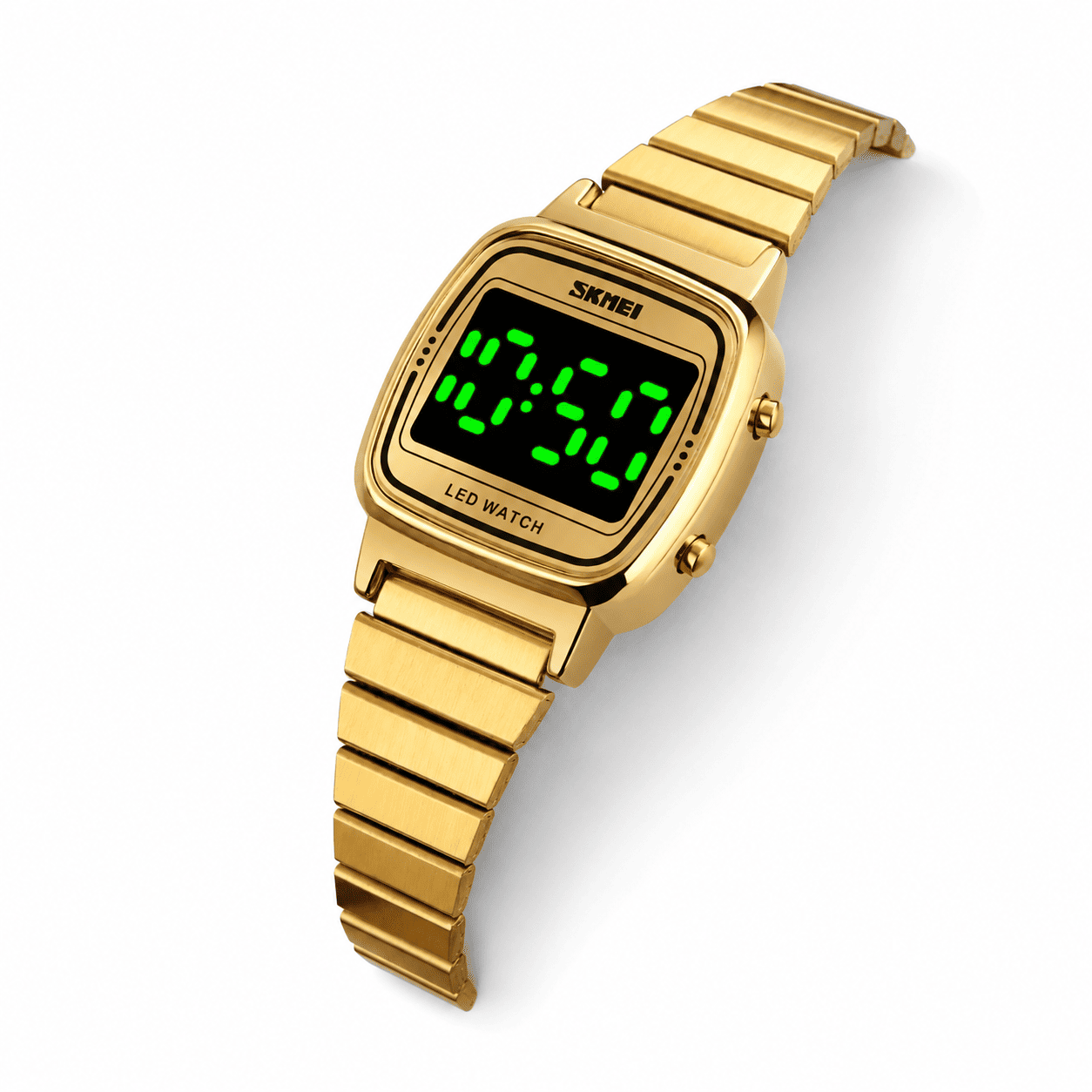 Relógio Feminino Skmei Digital 1543 Dourado (DCRE: 2022/10122-1)