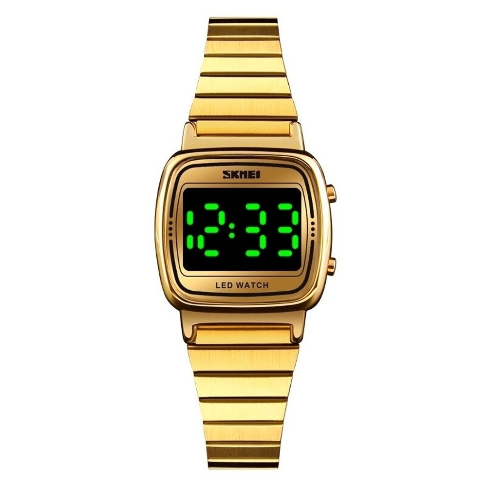 Relógio Feminino Skmei Digital 1543 Dourado (DCRE: 2022/10122-1) Dourado 3
