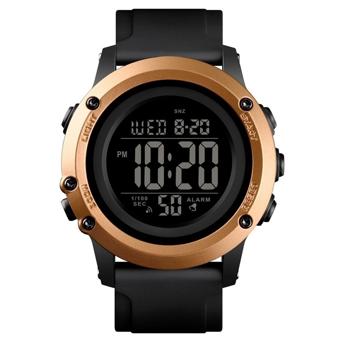 Relógio Masculino Skmei Digital 1506 Preto e Dourado (DCRE: 2022/07547-6)